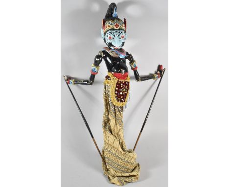 An Indonesian Wayang Golek Rod Puppet, Kassar 