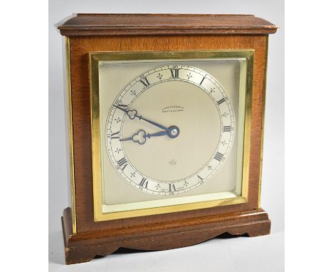A Good Quality Elliot Mantel Clock, Working Order, 23cms High 