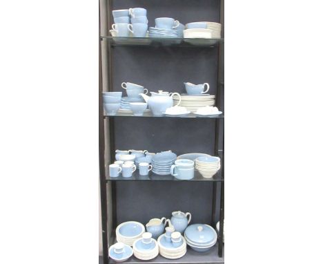 An extensive Wedgwood Summer Sky pattern dinner and tea service (app. 137 pieces)