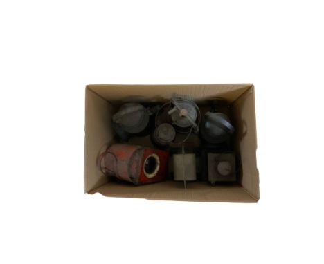  Raylor Vintage road lantern, together with other lanterns 