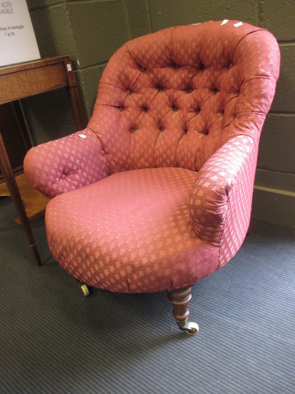 A Victorian nursing chair, circa 1830 in Cheffins Fine Art