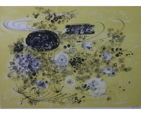 John Piper (1903-1992), Florence Relief Landscape (Levinson 184), lithograph printed in colours, 1967, on T.H. Saunders, sign