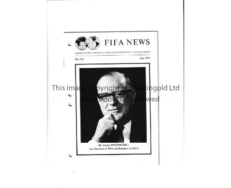 1972 INDEPENDENCE CUP TOURNAMENT (BRAZIL) / SCOTLAND / REPUBLIC OF IRELAND Tournament played 7/6/1972 - 9/7/1972 in Brazil. I