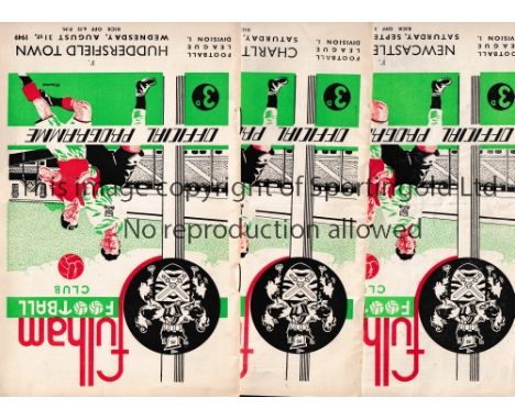 FULHAM Thirty two home programmes: 11 x 1949/50 including Man. Utd. and Arsenal, 13 X 1950/1 including Liverpool and 8 X 1951