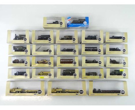 A group of OO scale military vehicle by OXFORD DIECAST - VG/E in G/VG boxes (25)