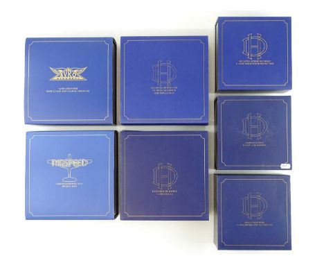 A group of OXFORD 1:72 scale Avro and De Havilland military aircraft - E in VG boxes (7)