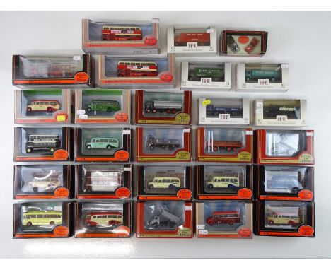 A group of OO scale lorries, buses etc., all by EFE - VG/E in G/VG boxes (27)