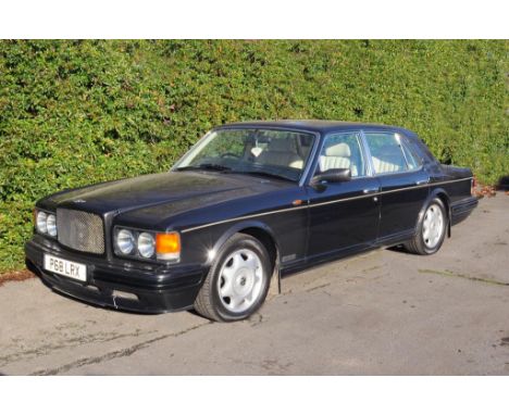 1997 BENTLEY BROOKLANDS SALOON  Registration No P68 LRX, Chassis No SCBZE20C9VCH59322, Engine No 87670L410MTIV ++Recorded mil