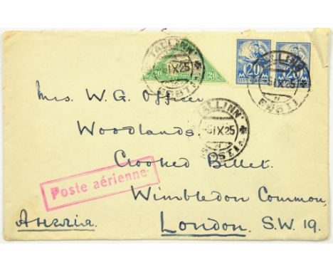 POSTAL HISTORY.  A FINE ORIGINAL COLLECTION OF AIRMAIL COVERS, 1929-40 almost all British Empire, mainly Australia - England,