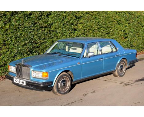 1990 ROLLS ROYCE SILVER SPIRIT II SALOON  Regisration No H254 SWW, Chassis No CH33457, Engine No 72777L410/NEL ++Recorded mil