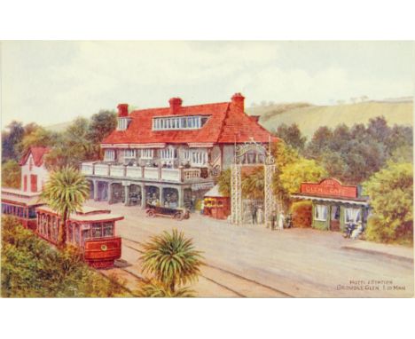 AN ALBUM OF POSTCARDS, C1906-45  including London, coastal towns in Devon, Cornwall, Kent and other counties many after water