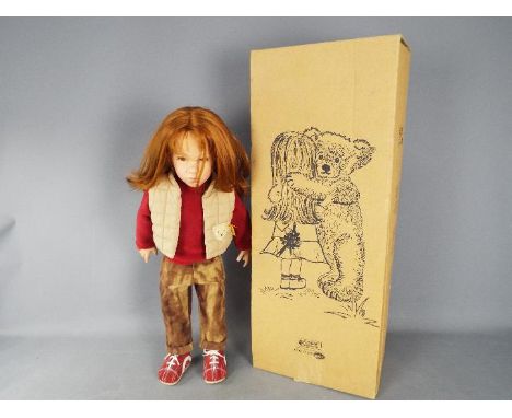 Steiff By Gotz - A limited edition Steiff By Gotz vinyl doll 'Chantal', approximately 58 cm (h), contained in original box (n