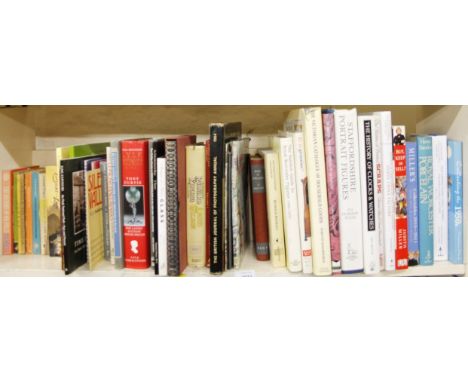 Various books, mainly antique related, etc, to include Pugh (Gordon) Staffordshire Portrait Figures, The History Of Clocks An