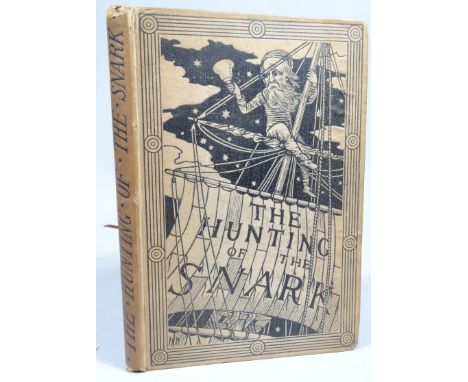 Dodgson, (Charles Lutwidge) "Lewis Carroll". The Hunting Of The Snark, with illustrations by Holiday, Macmillan & Co Publishi