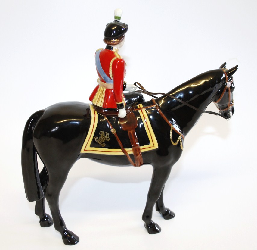 A Beswick Queen Elizabeth II and Burmese equestrian group, limited ...