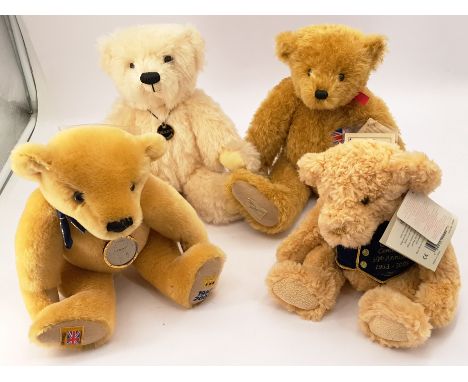 Collection Of Teddy Bears Including: (1) Deans Limited Edition Bear An Official Deans Golden Jubilee Bear, Swing Label, Mohai
