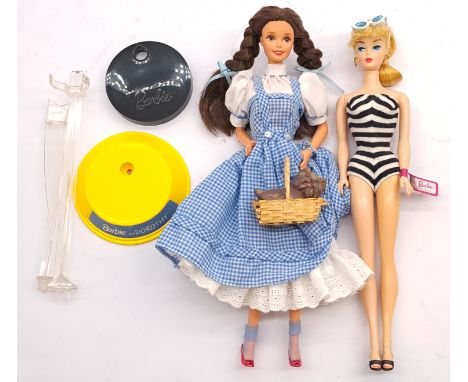 Mattel Barbie Pair Including: (1) Barbie As Dorothy In The Wizard Of Oz Special Edition Doll (1995), (2) Swimsuit Barbie &nda