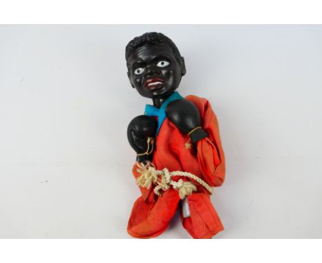 Cremeal - A vintage Champion Boxer puppet, he appears in Good working condition with some fading of his robe. (This does not 