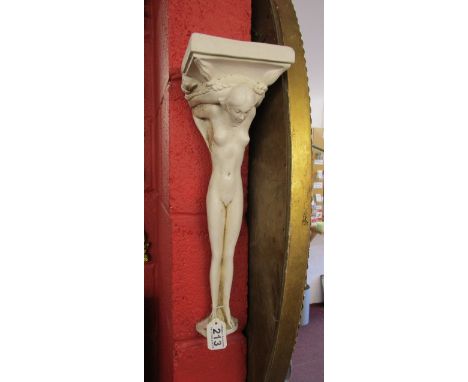 Art Deco wall shelf