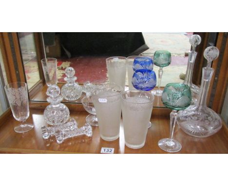 Shelf of glass