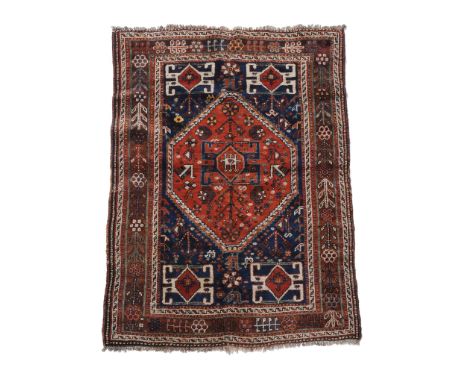 A Quashquai carpet, approximately 262 x 164cm, together with a Quashquai rug  A Quashquai carpet,    approximately 262 x 164c