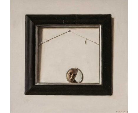 ‡HARRY HOLLAND (b.1941) unnumbered giclée print - self-portrait, printed signature, dated 2011, 38 x 40cmsProvenance: private