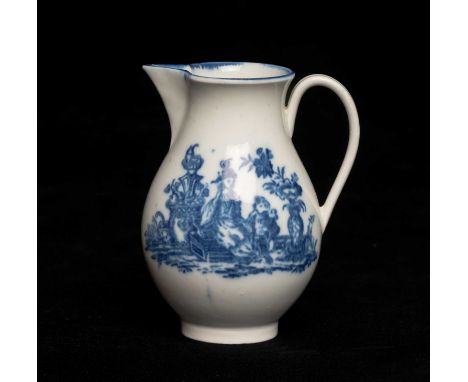 CAUGHLEY 'MOTHER & CHILD' PATTERN SPARROW BEAK JUG, C mark, 9.5cms (h)Provenance: private collection Cardiff