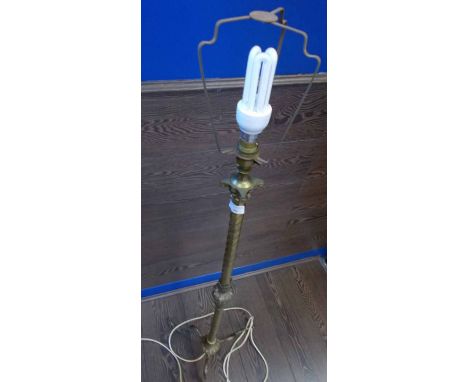 BRASS STANDARD LAMP