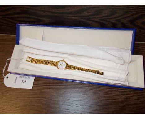 LADIES TISSOT BRACELET WATCH
with original box