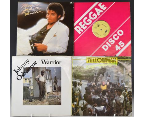 Collection of approximately 70 Reggae, Soul &amp; Dance LPs and 12" singles including Yellowman Zungguzungguguzungguzeng, Joh