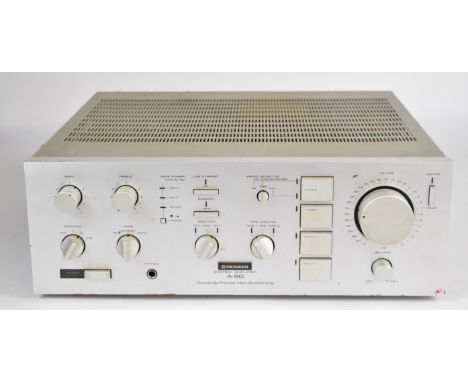 Pioneer A-80 Stereo Amplifier, serial no. ED2601349S, made in Japan.