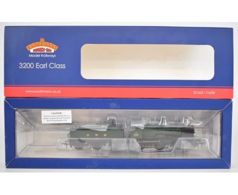 Bachmann Branch-Line 00 gauge model railway GWR 3200 Earl Class 9003 locomotive, 31-087, in original box.
