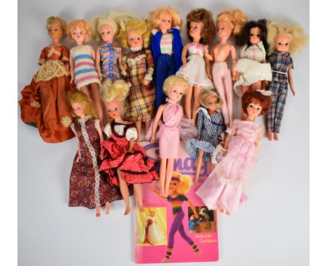Fourteen vintage Sindy dolls and similar by Pedigree and others.