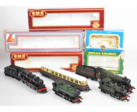 Five 00 gauge model railway locomotives by Airfix, Lima and similar to include GWR 0-4-2 1400 Tank Class and GWR 0-6-0 'Shirt
