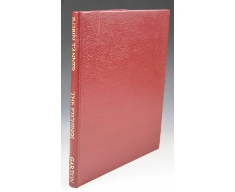 Robin Tanner, The Etchings, published Garton &amp; Co 1988, first edition limited to 1000 copies, this copy is bound in full 