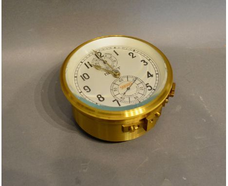 A Poljot Russian Marine Chronometer, lacking gimbal  and case 