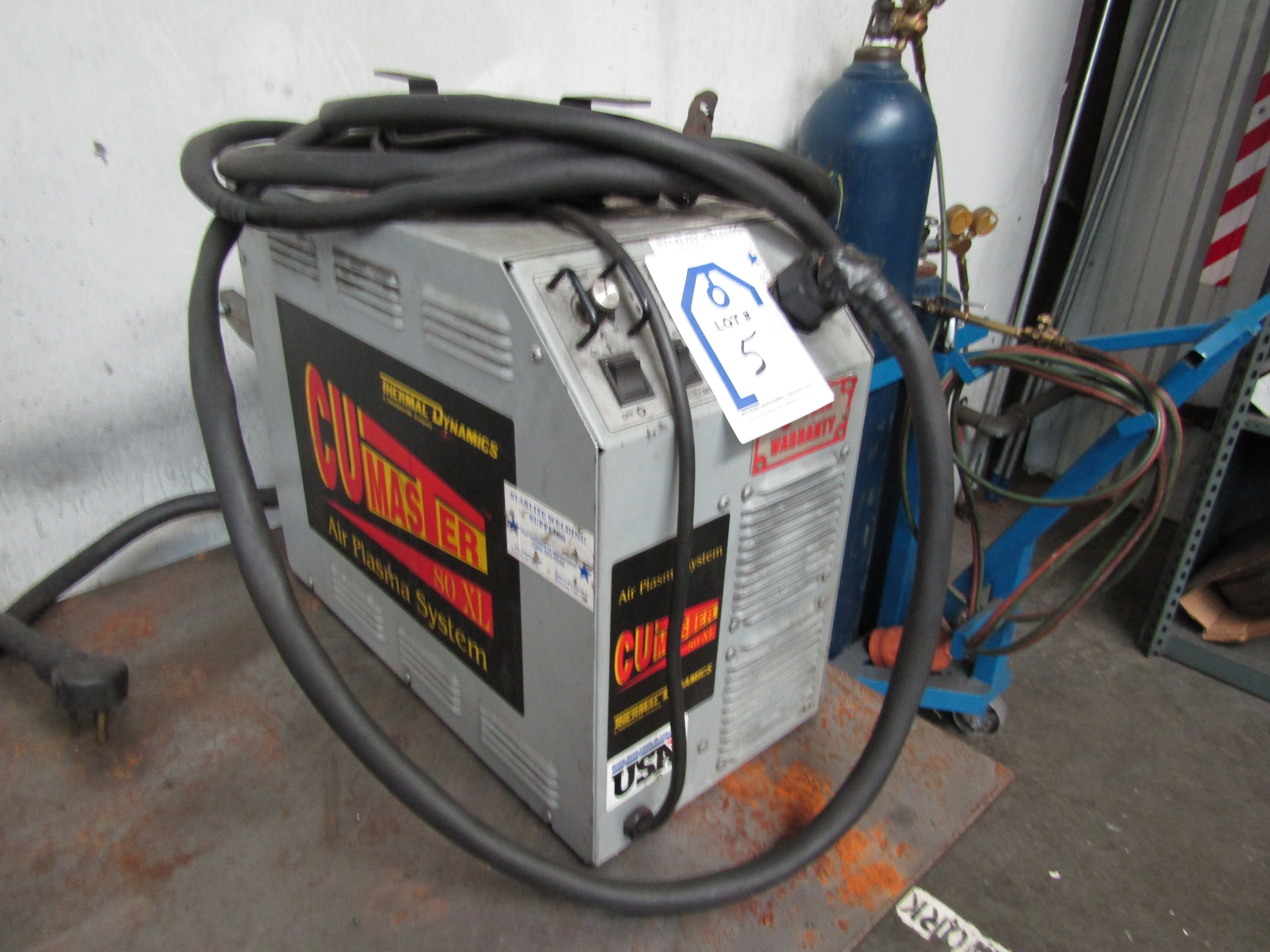 Thermal Dynamics Hand Held Plasma Cutter, Model Cutmaster 80XL Air