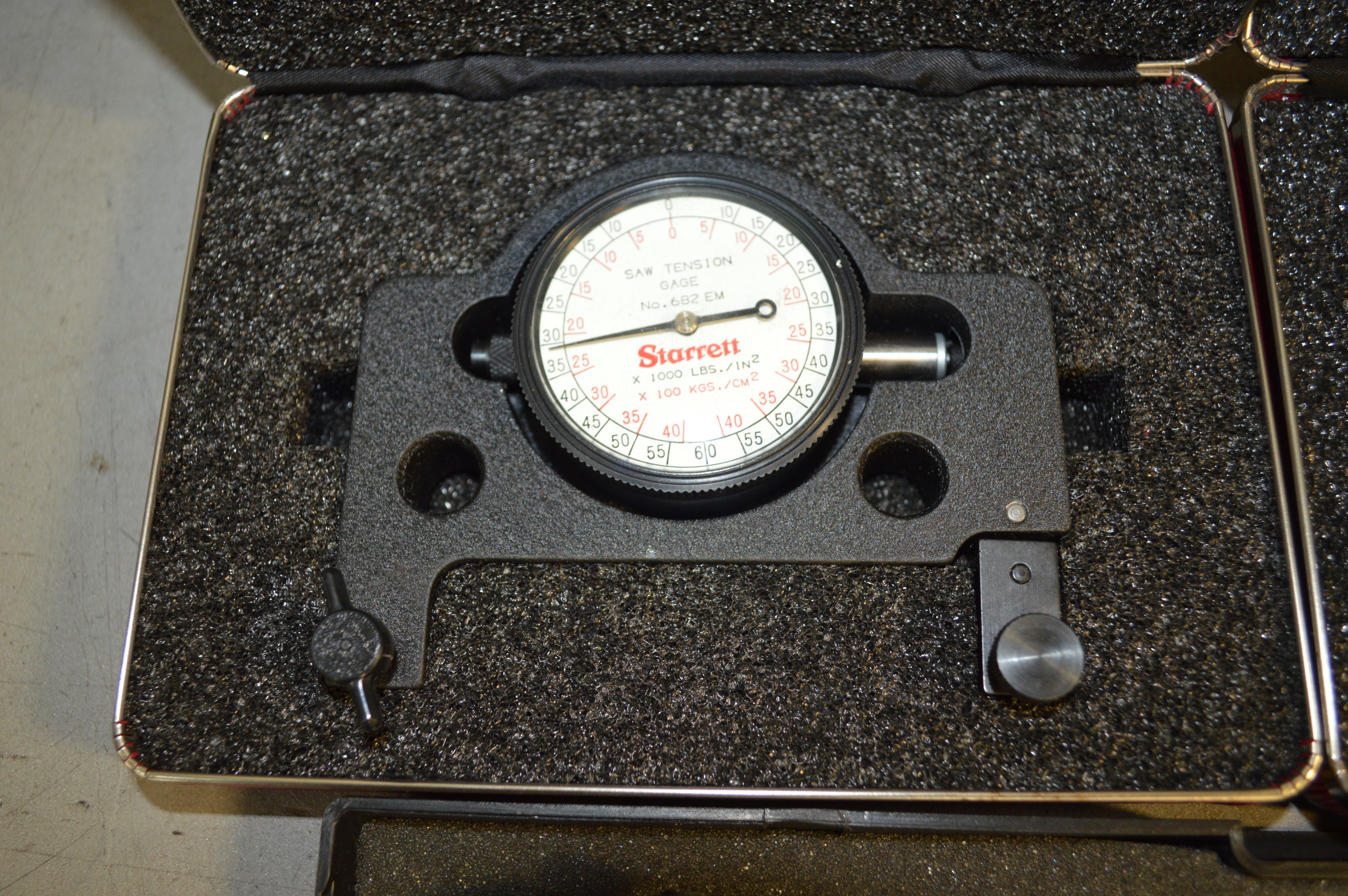 Qty (1) Starrett Chamfer Gages No 683, .010 0 °90 °, Qty (1) Spi