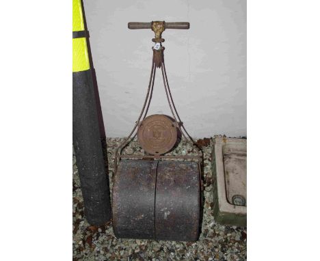 Vintage Garden Roller marked ' The Gordon, Timothy Whites '