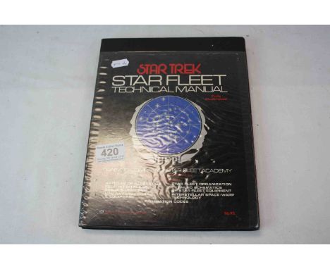 Star Trek Book, first edition dated 1975 by Ballentine Books