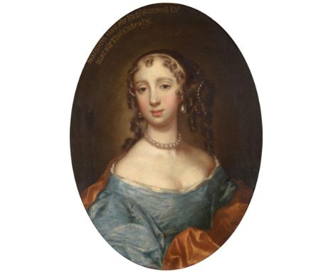 British School (18th century) Portrait of Margaret Catesby, daughter of Sir Richard Samwell, wife of Sir Thomas Catesby Oil o