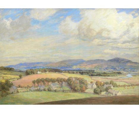 Frederick Stead ARCA (1863-1940) North Yorkshire Signed, pastel, 120cm by 173.5cmSee illustration It is likely that this is a