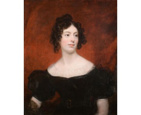 Attributed to Sir Thomas Lawrence PRA (1769-1830)  Portrait of Ellen Austen (nee Hobson) (1801-1875)  Oil on canvas, 75cm by 