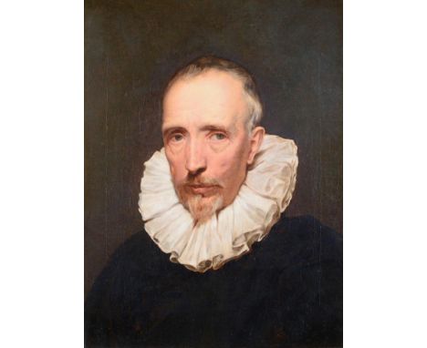 After Sir Anthony van Dyck (1599-1641) Portrait of Cornelius van der Geest (1555-1614) Oil on canvas, 61cm by 46.5cm  The ori