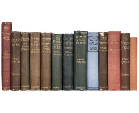 Haggard (Henry Rider). Mr. Meeson's Will, 1st edition, 1st edition, London: Spencer Blackett, 1888, 1st issue with 'Johnson' 