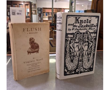 Woolf (Virginia). Flush. A Biography, 1st edition, London: Hogarth Press, 1933, illustrations, occasional light spotting, Boo