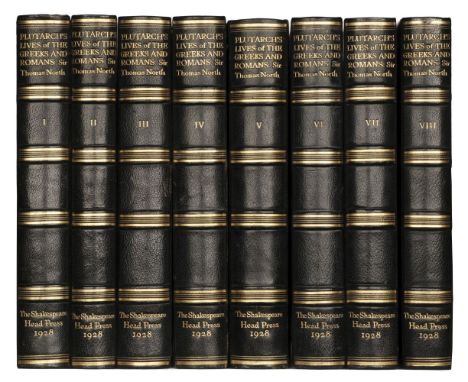 Shakespeare Head Press. The Lives of the Noble Grecians and Romanes, compared together by that grave and learned philosopher 