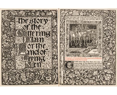 Kelmscott Press. The Story of the Glittering Plain, which has been also called the Land of Living Men or the Acre of the Undy