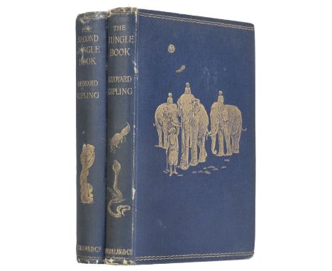 Kipling (Rudyard). The Jungle Book, 1st edition, London and New York: Macmillan and Co., 1894, illustrations by J.L. Kipling,