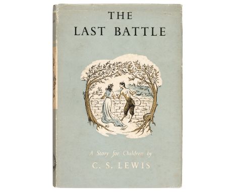 Lewis (C.S.) The Last Battle, 1st edition, London: Bodley Head, 1956, illustrations by Pauline Baynes, occasional minor spott